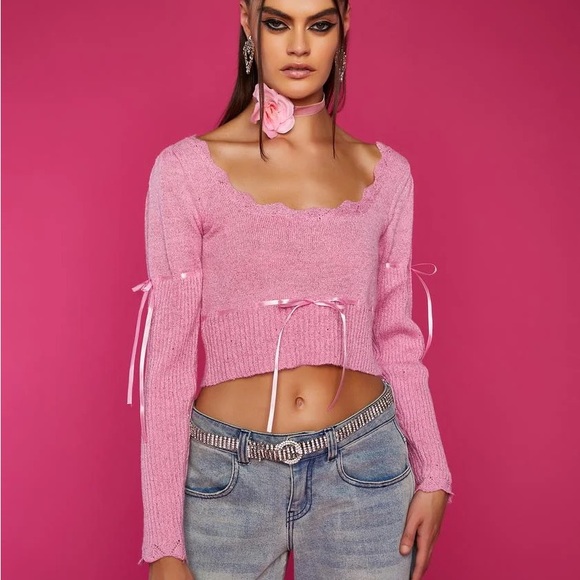 Sugar Thrillz
Luscious Life Crop Sweater - Picture 2 of 3